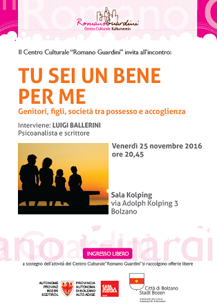 Featured image for “Bolzano: Tu sei un bene per me”