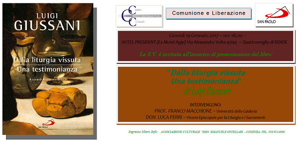 Featured image for “Cosenza:  Dalla liturgia vissuta. Una testimonianza”