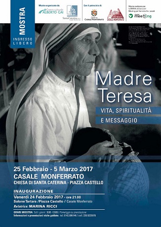 Featured image for “Casale Monferrato (Al): Madre Teresa. Vita, spiritualità e messaggio”