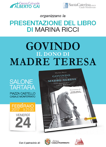 Featured image for “Casale Monferrato (Al): Govindo il dono di Madre Teresa”