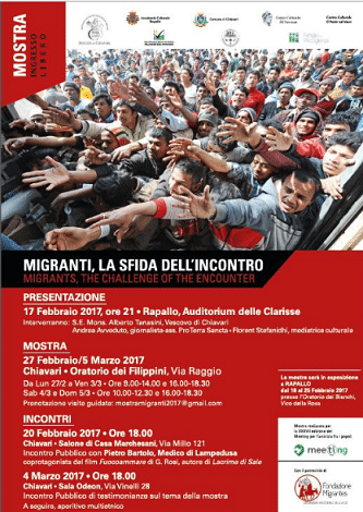 Featured image for “Chiavari: Migranti, la sfida dell’incntro”