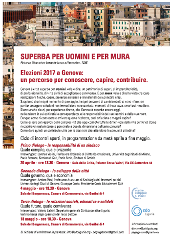 Featured image for “Genova: Sindaco. Quale compito, quale orizzonte?”