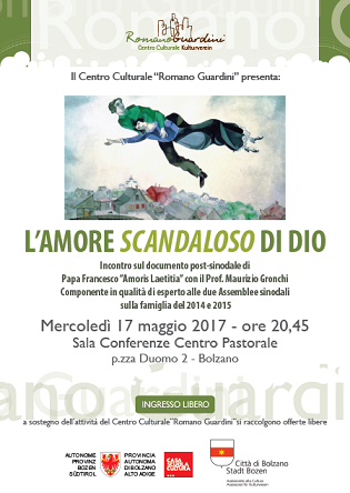 Featured image for “Bolzano: L’amore scandaloso di Dio”