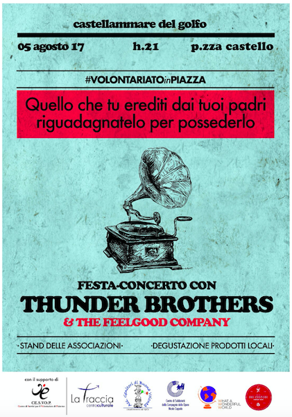 Featured image for “Castellammare del Golfo (Tp): Concerto con Thunder Brothers”