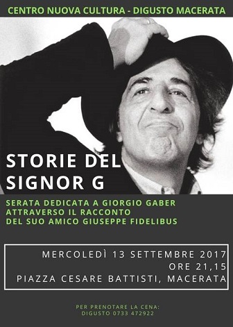 Featured image for “Macerata: Storie del Signor G”