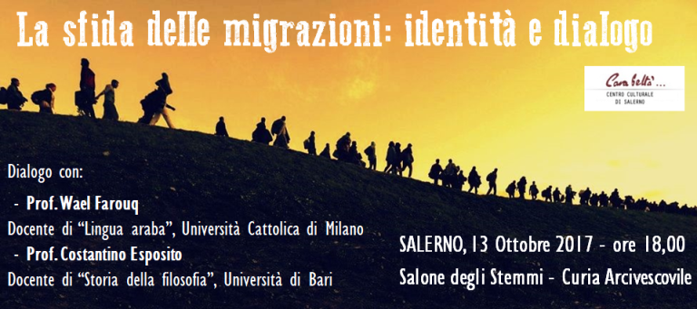 Featured image for “Salerno: La sfida delle migrazioni. Identità e dialogo”