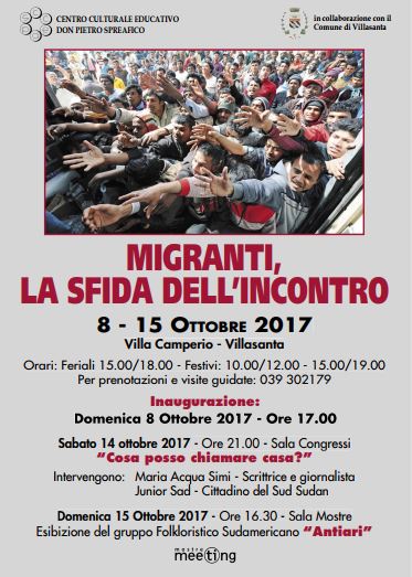 Featured image for “Villasanta (MB): Migranti, la sfida dell’incontro”