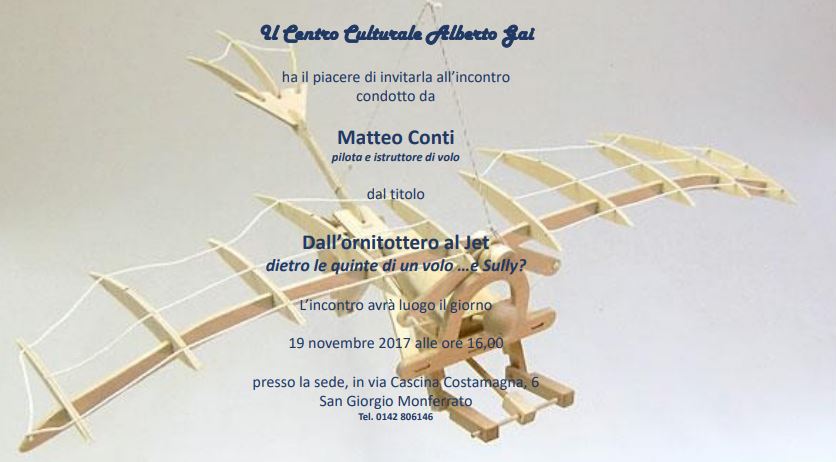 Featured image for “San Giorgio Monferrrato (Al): Dietro le quinte di un volo”