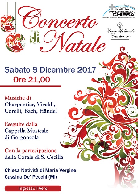 Featured image for “Cassina de Pecchi (Mi): Concerto di Natale”