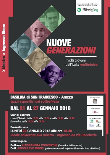 Featured image for “Arezzo: Nuove generazioni. I volti giovani dell’Italia multietnica”
