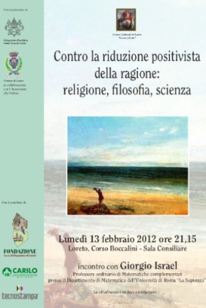 Featured image for “Loreto (An): Contro la riduzione positivista della ragione”