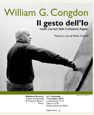 Featured image for “William Congdon in mostra alla Biblioteca Sormani a Milano”