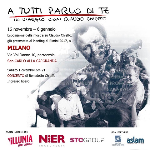 Featured image for “La mostra su Claudio Chieffo a Milano  sino al 6 gennaio 2019”