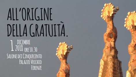 Featured image for “All’origine della gratuità, Firenze 1 dicembre”