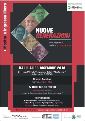 Featured image for “Nuove Generazioni in mostra a Monza, 5-8 dicembre”
