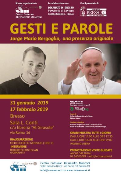 Featured image for “La mostra su papa Bergoglio a Bresso (Mi)”