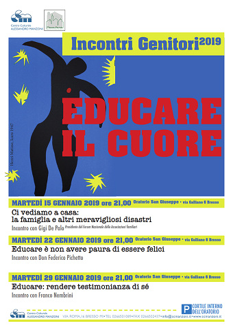 Featured image for ““Educare il cuore”: Incontri genitori 2019 a Bresso (Mi)”