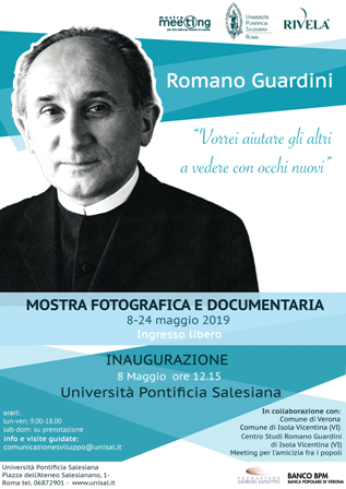 Featured image for “8-24 maggio Mostra “Romano Guardini” a Roma”