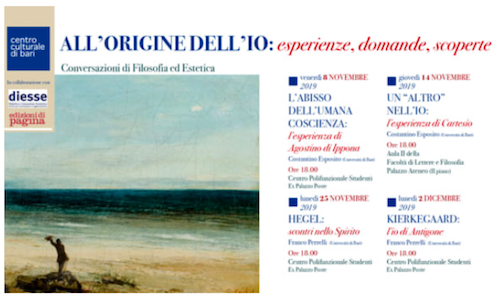 Featured image for “Filosofia a Bari: All’origine dell’io”
