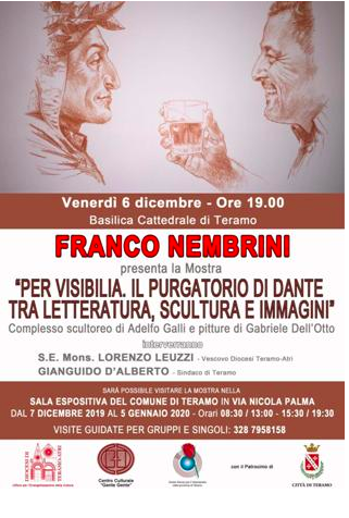 Featured image for “Teramo: Per Visibilia. Il Purgatorio di Dante”