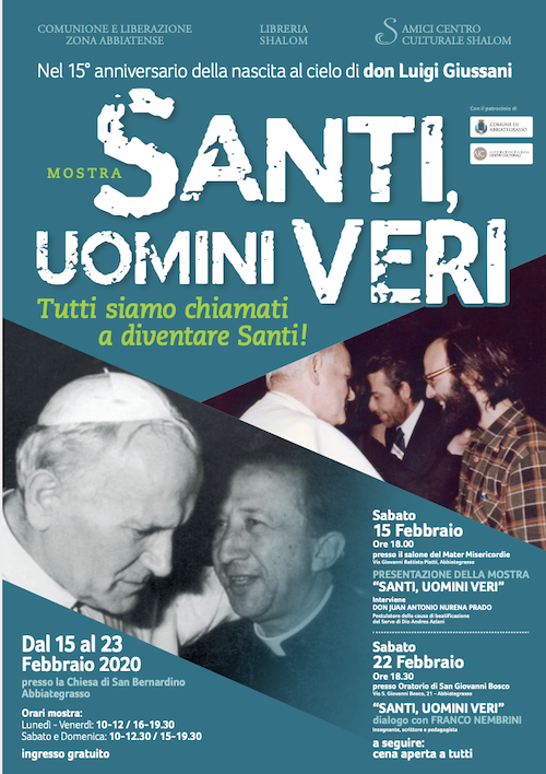 Featured image for ““Santi, Uomini Veri” per i 15 anni dalla morte di don Giussani”