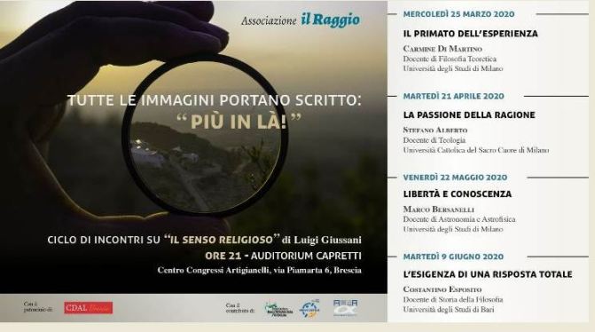 Featured image for “Ciclo di incontri su “Il Senso Religioso”
25 marzo – 9 giugno 2020”