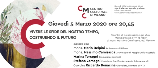 Featured image for “5 Marzo, Diretta Streaming con Delpini/Camisasca/Zamagni/Terragni”