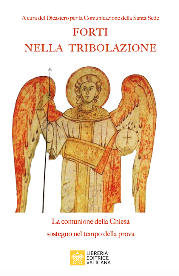 Featured image for “Forti nella tribolazione, il libro con preghiere e parole del Papa”