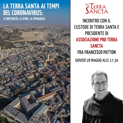 Featured image for “#28maggio incontro con Padre Patton
Custode di Terra Santa”