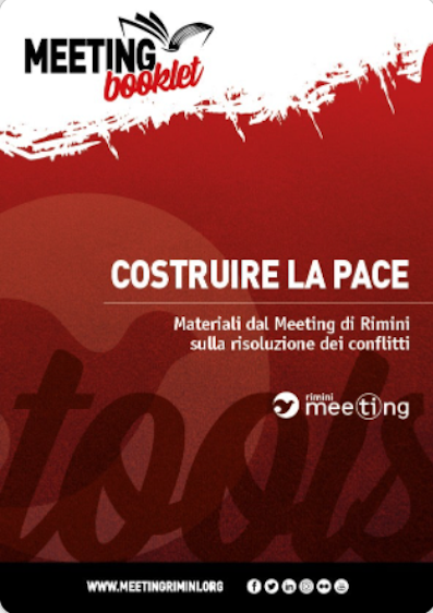 Featured image for “Il booklet “Costruire la pace” #meetingrimini”
