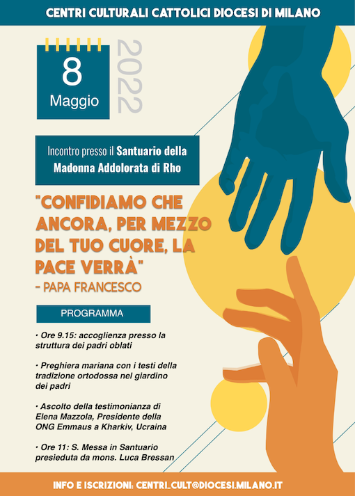 Featured image for “Centri Culturali Diocesi di Milano – Pellegrinaggio 8 maggio”