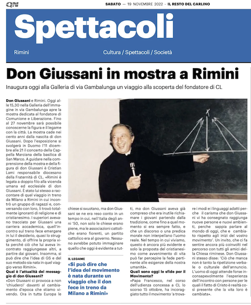 Featured image for “Giussani 100”