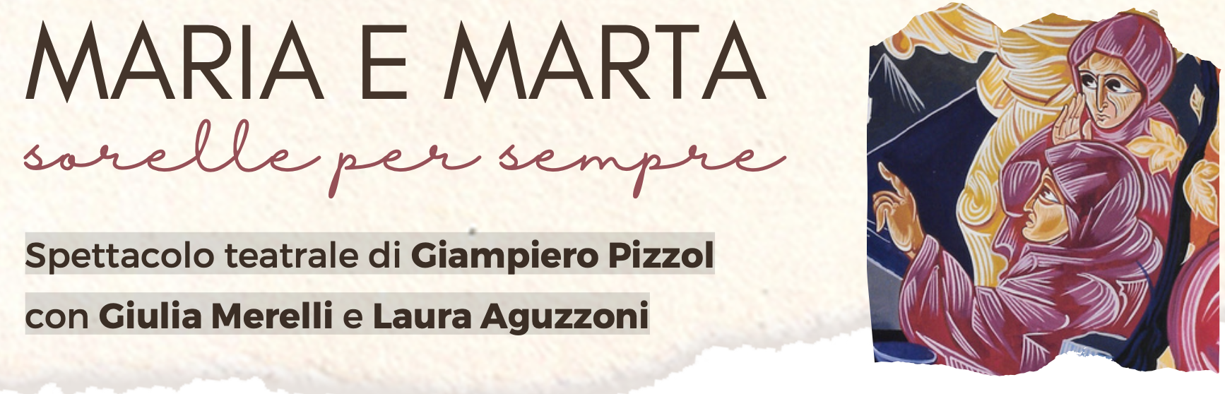 Featured image for “Maria e Marta. Spettacolo teatrale”
