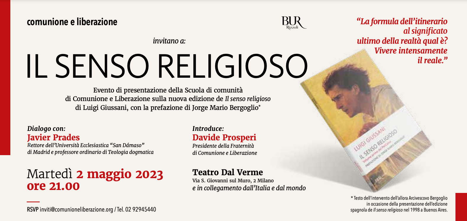 Featured image for “Il Senso Religioso – 2 maggio 2023”