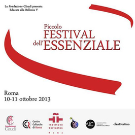 Featured image for “Incontro/Festival dell’Essenziale”