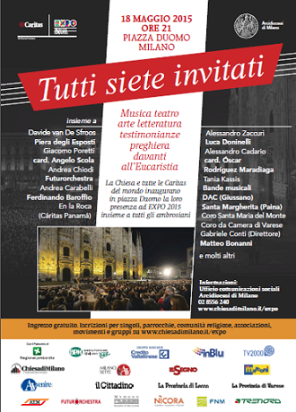 Featured image for “La Diocesi di Milano per EXPO: “Tutti siete invitati””