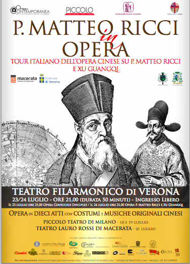 Featured image for “Tour Italiano dell’opera cinese su Matteo Ricci”