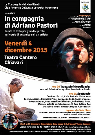 Featured image for “Spettacolo in ricordo di Adriano Pastori”
