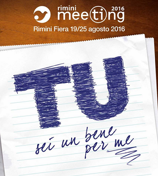 Featured image for “Meeting 2016: Tu sei un bene per me”