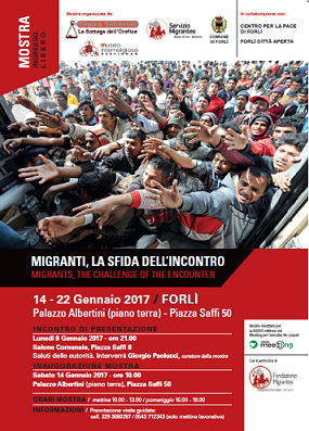Featured image for “Forlì: L’esposizione della mostra “Migranti la sfida dell’incontro””