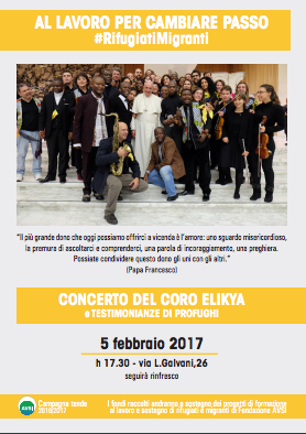 Featured image for “Milano 5 febbraio: Concerto con il coro Elikia”