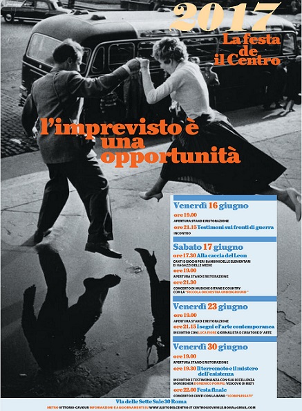 Featured image for ““L’imprevisto è un’opportunità”, Roma 16/30 giugno”