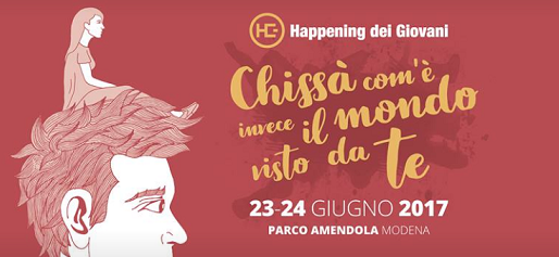 Featured image for “Happening dei Giovani, a Modena 23/24 giugno”