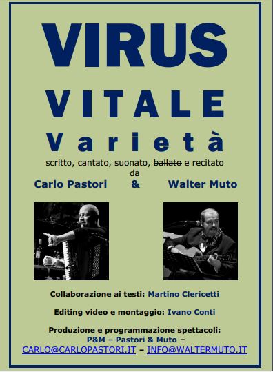 Featured image for ““Virus vitale varietà” di Carlo Pastori & Walter Muto”