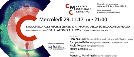 Featured image for “Tra scienza e realtà a Milano, 29/11”