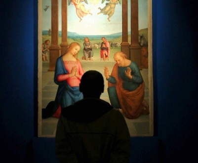 Featured image for “L'”Adorazione dei pastori” del Perugino al Museo Diocesano”