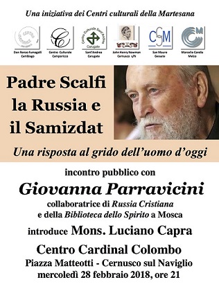 Featured image for “Padre Scalfi, la Russia e il Samizdat a Cernusco (Mi), mercoledì, 28/2”