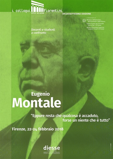 Featured image for “Eugenio Montale protagonista de “I Colloqui Fiorentini 2018””