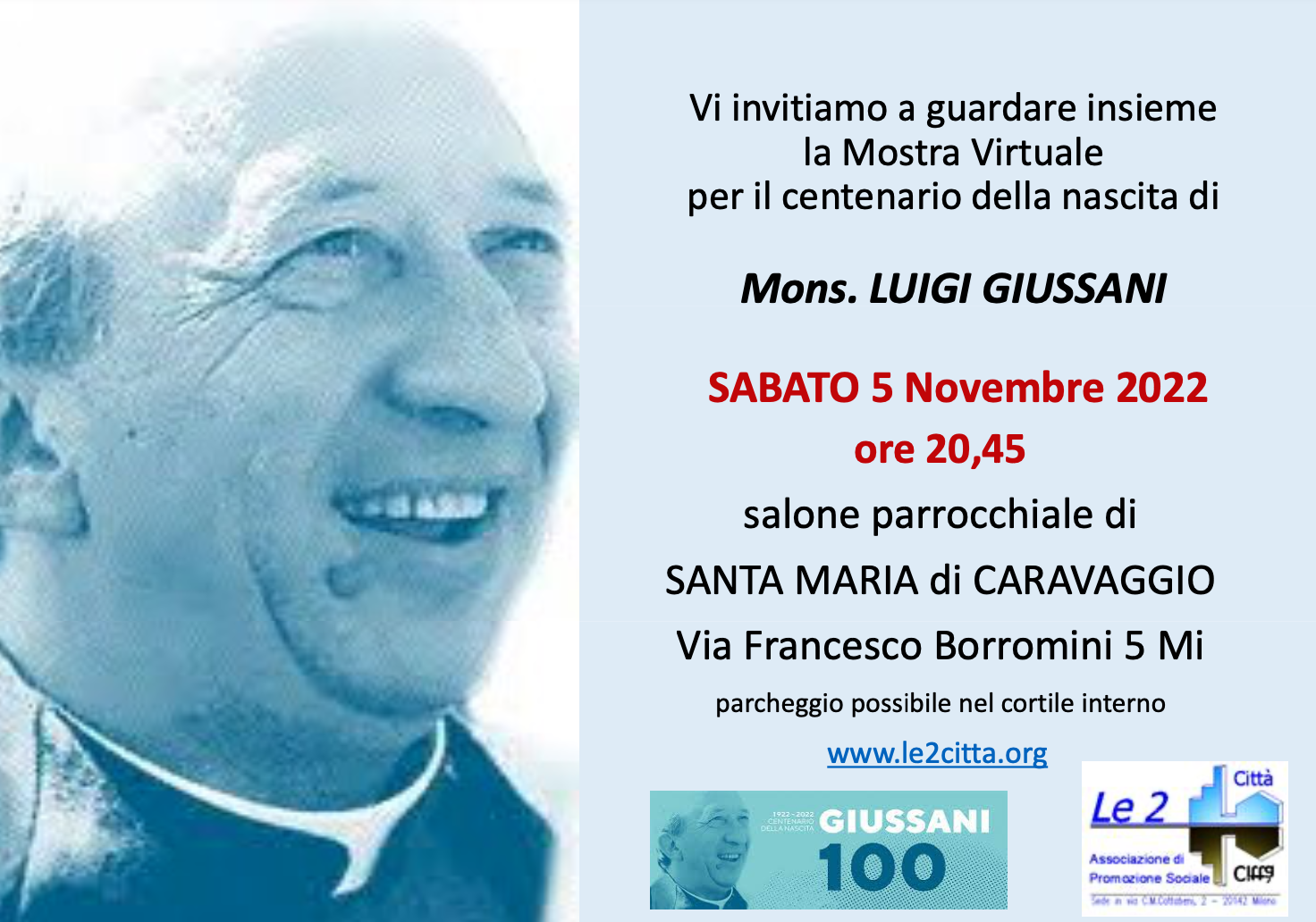 Featured image for “Milano: Mostra Giussani 100”