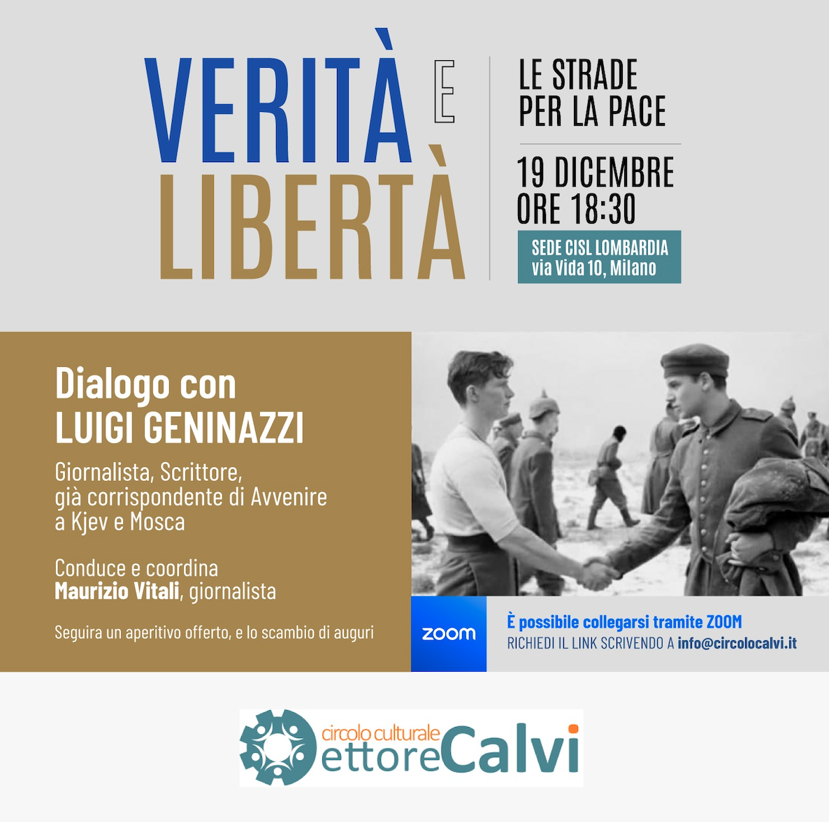 Featured image for “Milano: Verità e libertà”